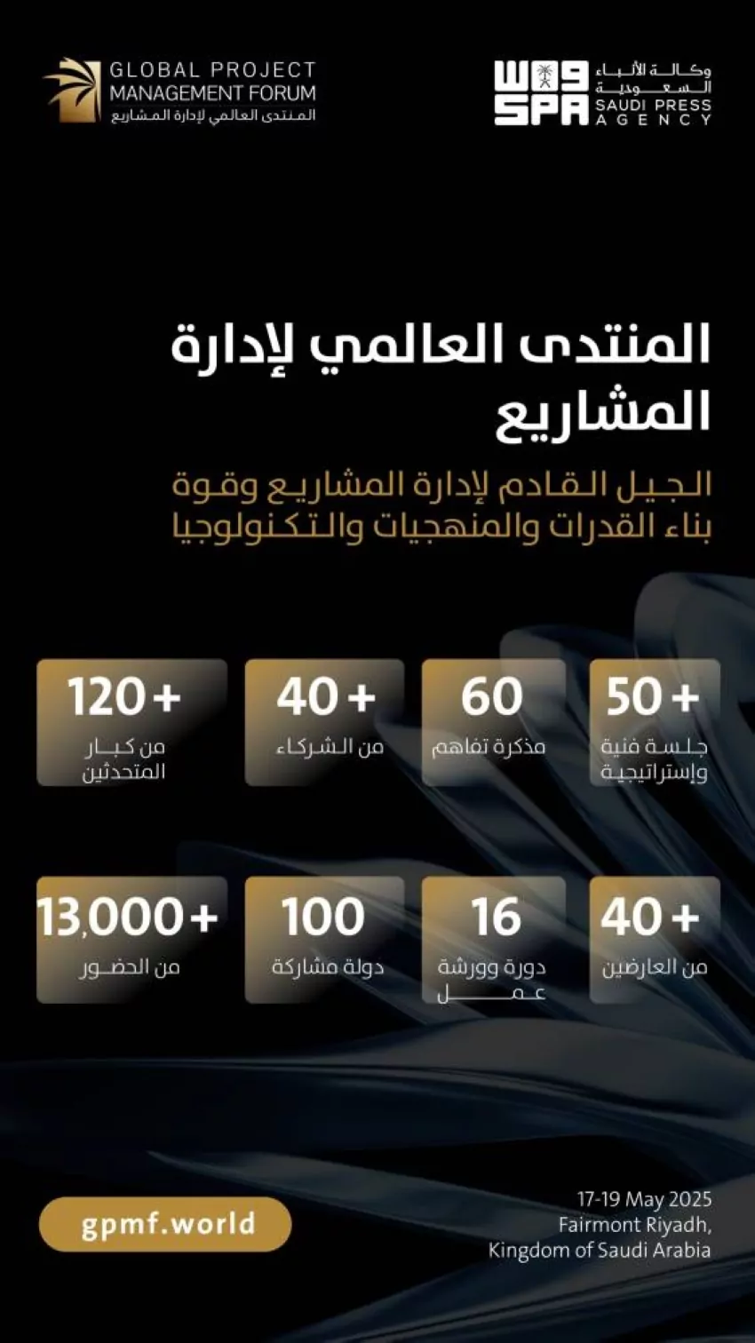 غدًا-انطلاق-المنتدى-العالمي-لإدارة-المشاريع-بالرياض