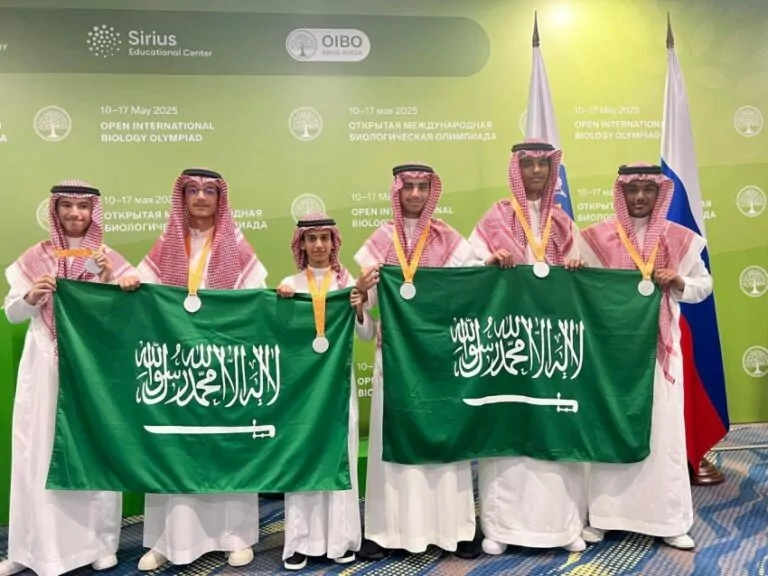 المملكة-تحصد-(6)-ميداليات-فضية-في-أولمبياد-الأحياء-بروسيا