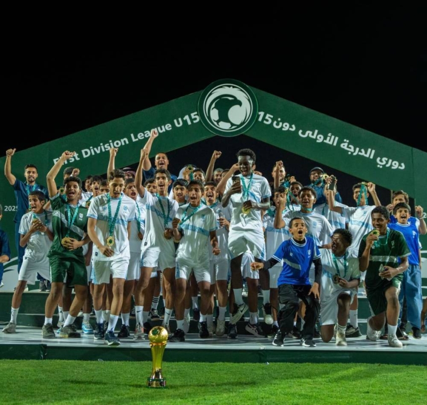 تتويج-الأخدود-بدوري-الدرجة-الأولى-تحت-15-عامًا-2024-2025