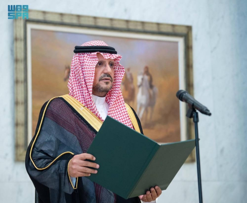 الأمراء-يؤدُّون-القَسَم-بعد-تعيينهم-في-مناصبهم-الجديدة