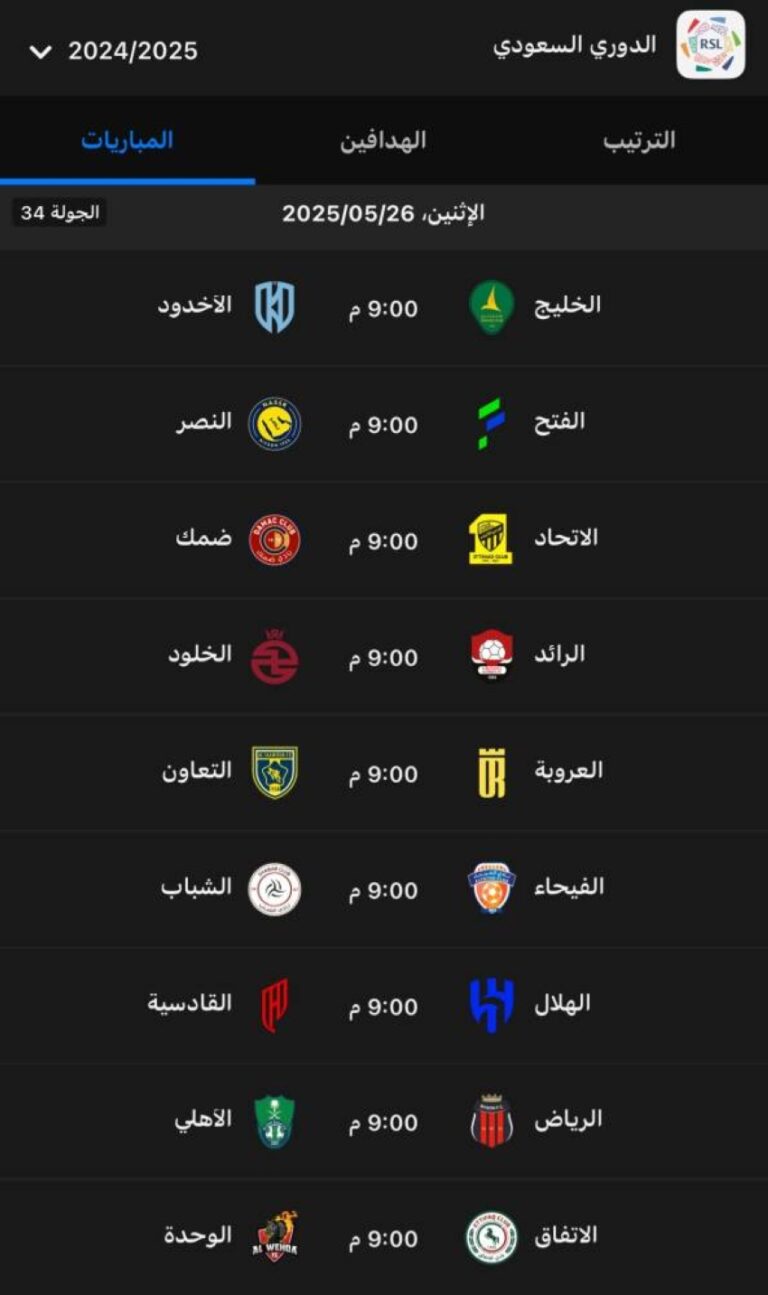 دوري-روشن:.-غدًا-(9)-مواجهات-في-المشهد-الختامي