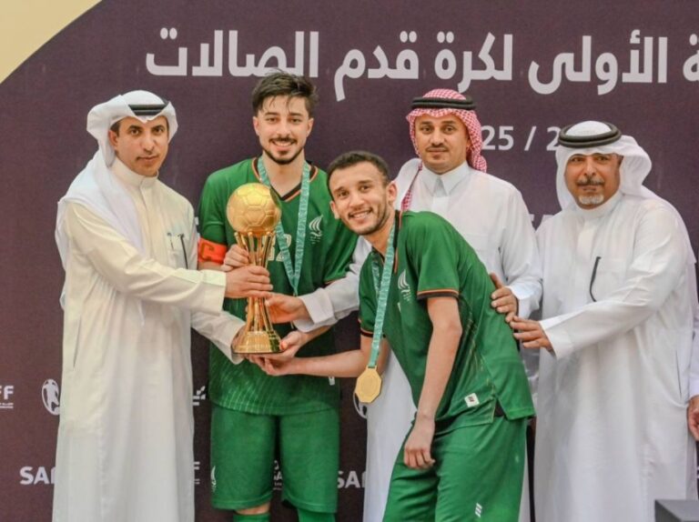 تتويج-نادي-النور-ببطولة-دوري-الدرجة-الأولى-لكرة-قدم-الصالات-2024-2025