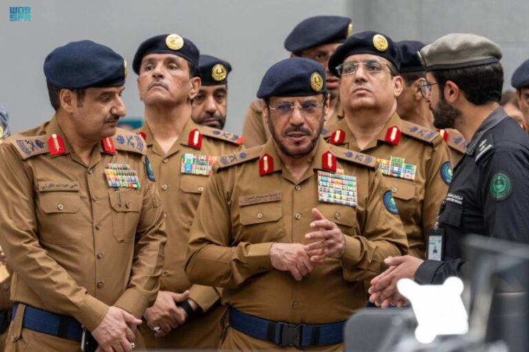اللواء-حمود-الفرج-يقف-على-أعمال-الدفاع-المدني-بالمدينة-المنورة