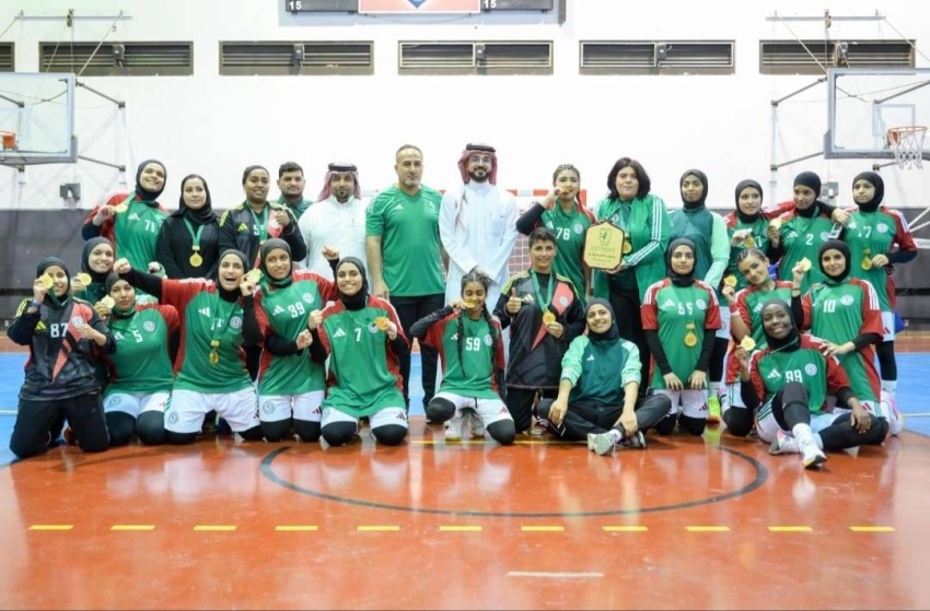 سيدات-الاتفاق-يُتوجن-بدرع-دوري-اليد-للموسم-الرياضي-2024-2025