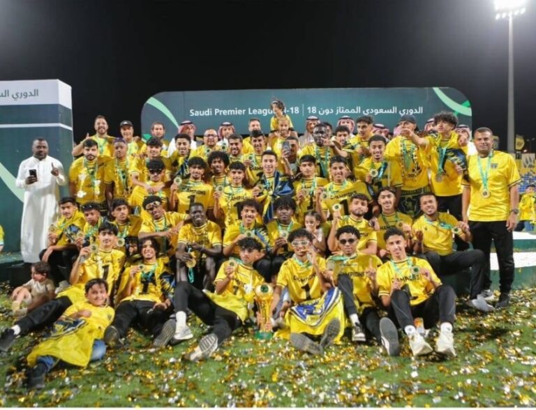 تتويج-نادي-التعاون-ببطولة-الدوري-السعودي-الممتاز-تحت-18-عامًا-2024-2025