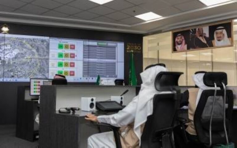 مركز-الرصد-والتحكم-بوزارة-الحج-والعمرة-يتابع-تفويج-الحجاج-واستعدادات-المتعجلين