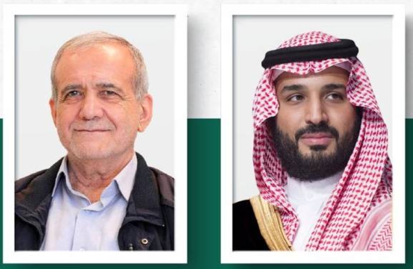 ولي-العهد-يواسي-الرئيس-الإيراني-في-ضحايا-الاعتداءات-الإسرائيلية