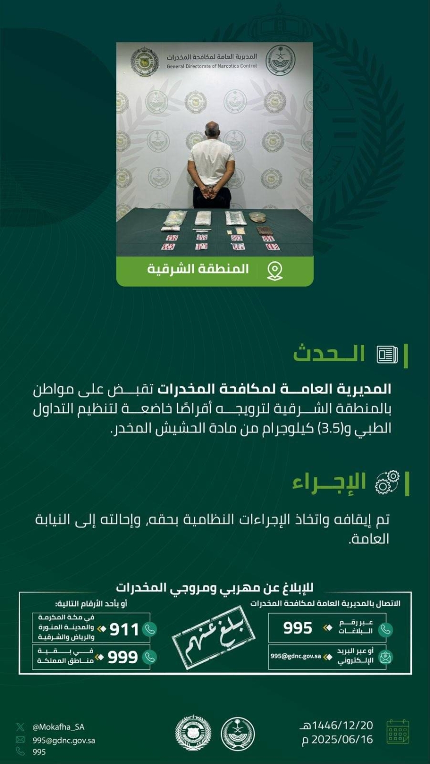 القبض-على-شخص-بالشرقية-لترويجه-مواد-مخدرة