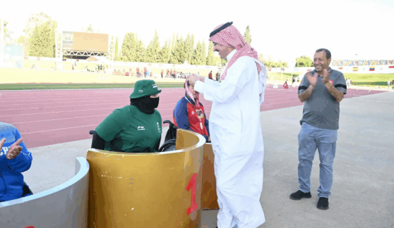 السفير-الصقر-يتوّج-الفائزين-في-منافسات-ملتقى-تونس-الدولي-للبارالمبية-لذوي-الإعاقة