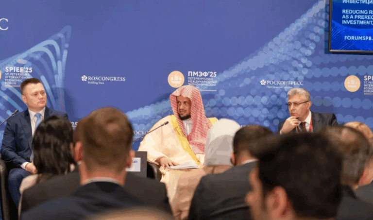 النائب-العام-يشارك-في-منتدى-بطرسبورغ-الاقتصادي-الدولي-ويستعرض-جهود-المملكة-في-تعزيز-البيئة-الاستثمارية