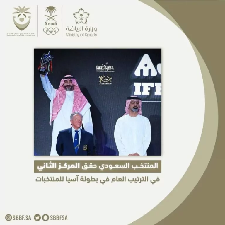 أخضر-كمال-الأجسام-يحقق-المركز-الثاني-في-بطولة-آسيا-بالإمارات