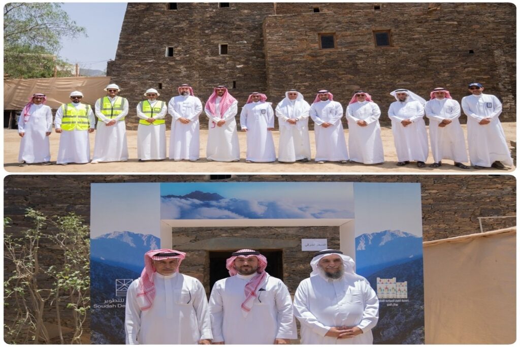 السودة للتطوير تُنجز المرحلة الأولى من الإصلاحات العاجلة لمبنى “حِصن الشيخ” التراثي في رجال ألمع