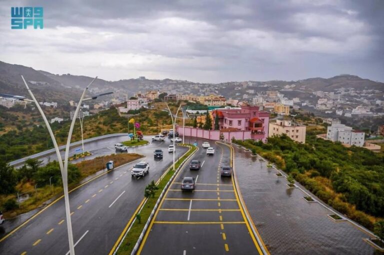 الأرصاد:-أمطار-متوسطة-وأتربة-مثارة-على-منطقة-الباحة