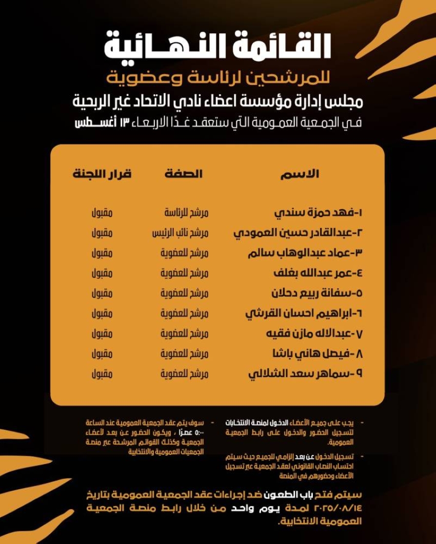 تزكية-قائمة-فهد-سندي-لقيادة-الاتحاد