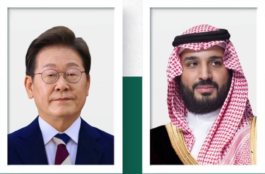ولي-العهد-يبحث-أطر-التعاون-مع-رئيس-كوريا