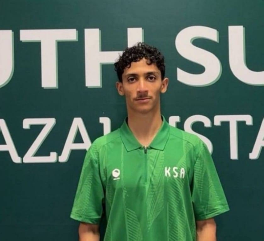 الكاظم-لاعب-تايكوندو-العمران-يمثل-المنتخب-في-بطولة-كازاخستان-الدولية