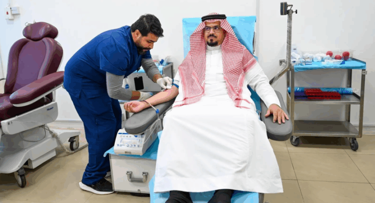 أمانة-الباحة-تشارك-في-الحملة-الوطنية-للتبرع-بالدم