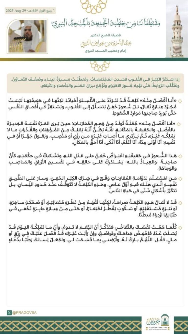 خطبة-الجمعة-من-المسجد-النبوي