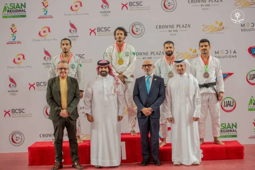 المنتخب-السعودي-للجوجيتسو-يتصدر-بطولة-غرب-آسيا-بـ-(17)-ميدالية