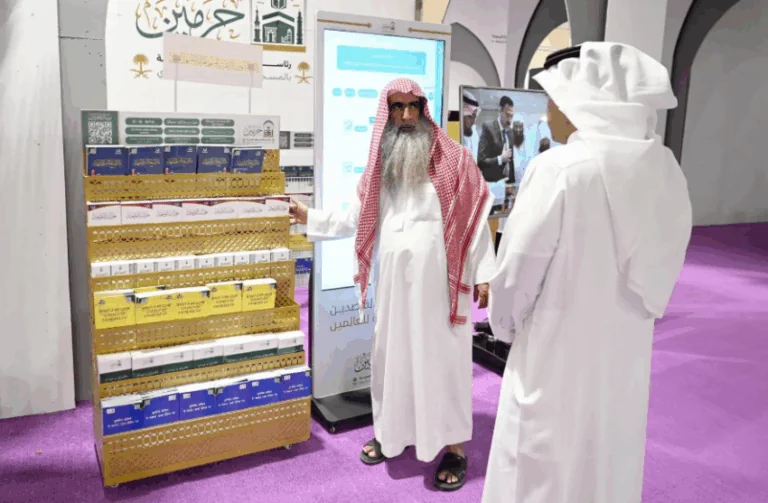 الشؤون-الدينية-بالمسجد-النبوي-تشارك-في-ملتقى-ذات-نخل-بالمدينة