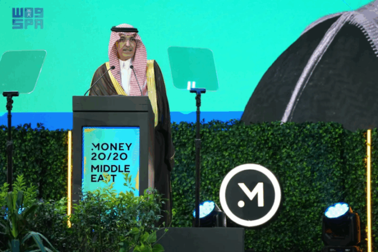 وزير-المالية-يفتتح-أعمال-مؤتمر-موني-20/20-الشرق-الأوسط-بالرياض