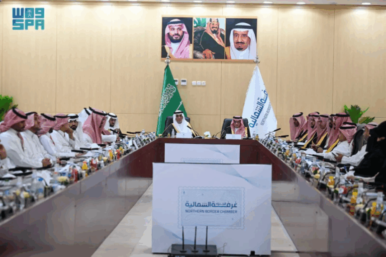 محافظ-هيئة-المواصفات-والمقاييس-يلتقي-بقطاع-الأعمال-والمستثمرين-في-غرفة-الحدود-الشمالية