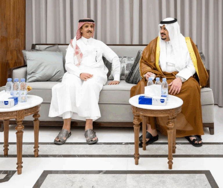 نائب-أمير-الرياض-يعزّي-البقمي-في-وفاة-والدته