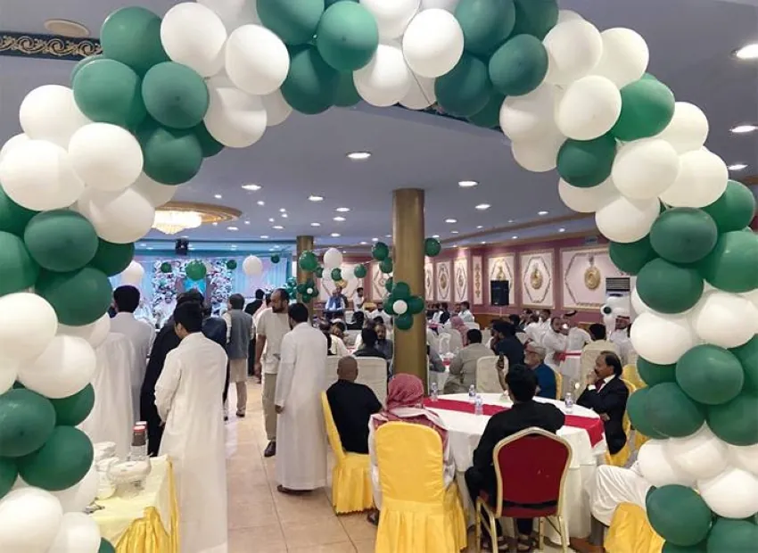 الجالية-الباكستانية-بجدة-تحتفي-باليوم-الوطني-السعودي-واتفاقية-الدفاع