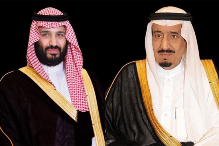 خادم-الحرمين-وولي-العهد-يعزّيان-حاكم-الشارقة