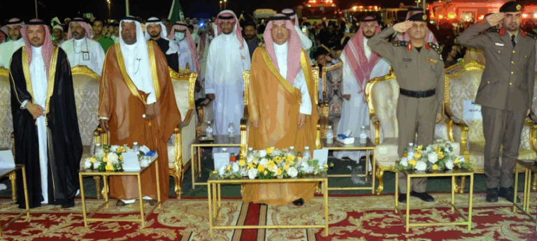 رؤية-وطن-ولوحات-فنية-في-احتفال-أهالي-الليث-باليوم-الوطني