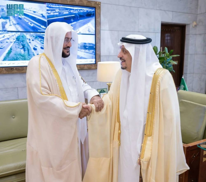 أمير-الرياض-يستقبل-وزير-الشؤون-الإسلامية