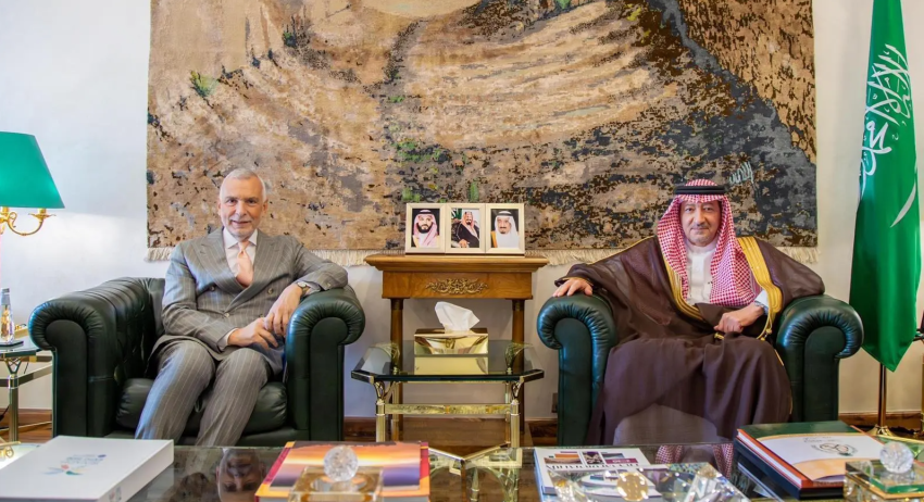 الخريجي-وسانينو-يستعرضان-العلاقات-الثنائية-بين-المملكة-والاتحاد-الأوروبي