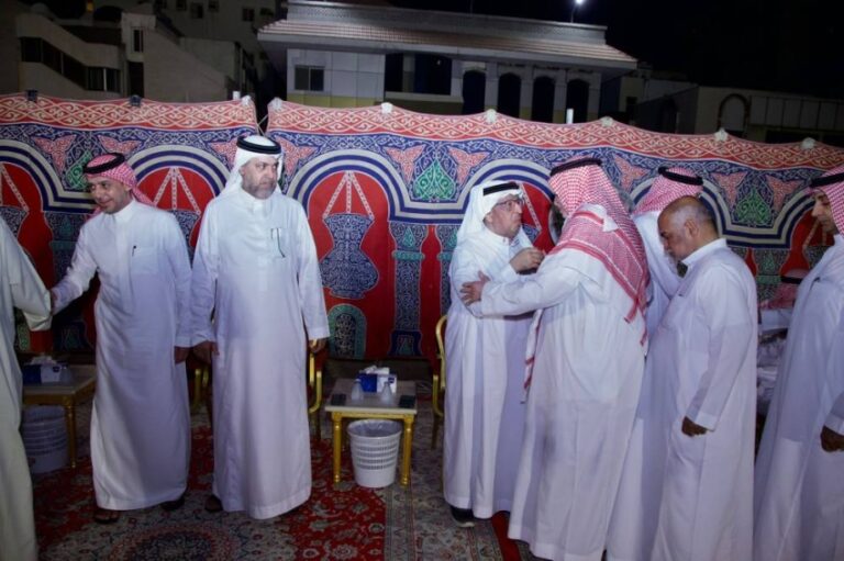 أسرة-الرابغي-تستقبل-المعزين-في-فقيدها