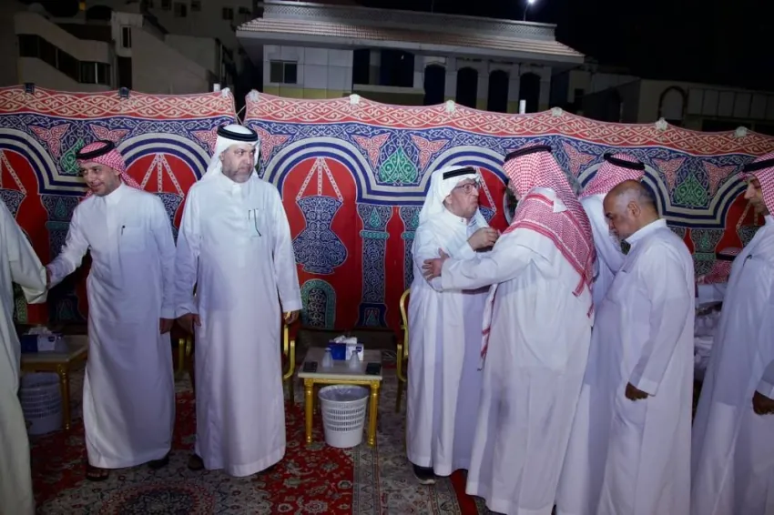 أسرة-الرابغي-تستقبل-المعزين-في-فقيدها