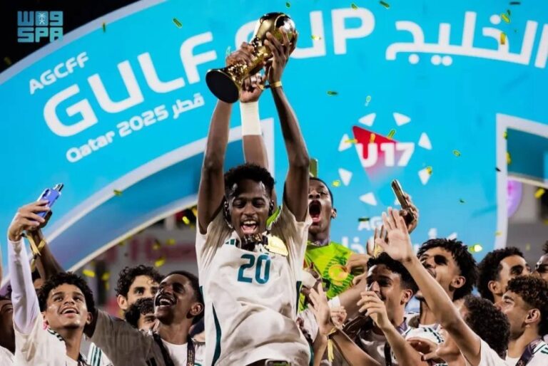الأخضر-يتوج-بكأس-الخليج-تحت-17-سنة