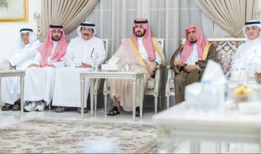 نائب-أمير-المنطقة-الشرقية-يقدّم-التعازي-لأسرة-الرميح