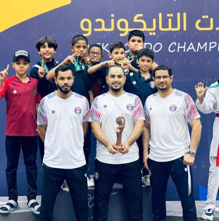 العدالة-رابعاً-في-بطولة-المملكة-التأهيلية-لبراعم-التايكوندو