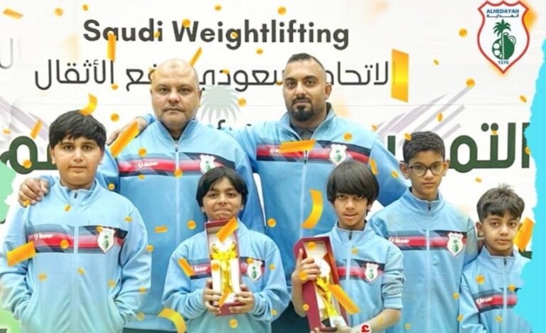 أثقال-الهداية-تحصد-نقاطًا-ثمينة-وتظفر-بالمركز-الثامن-على-مستوى-المملكة