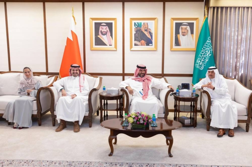 سفير-المملكة-لدى-البحرين-يستقبل-رئيس-وأعضاء-البعثة-السعودية-المشاركة-في-أسياد-الشباب-الثالثة