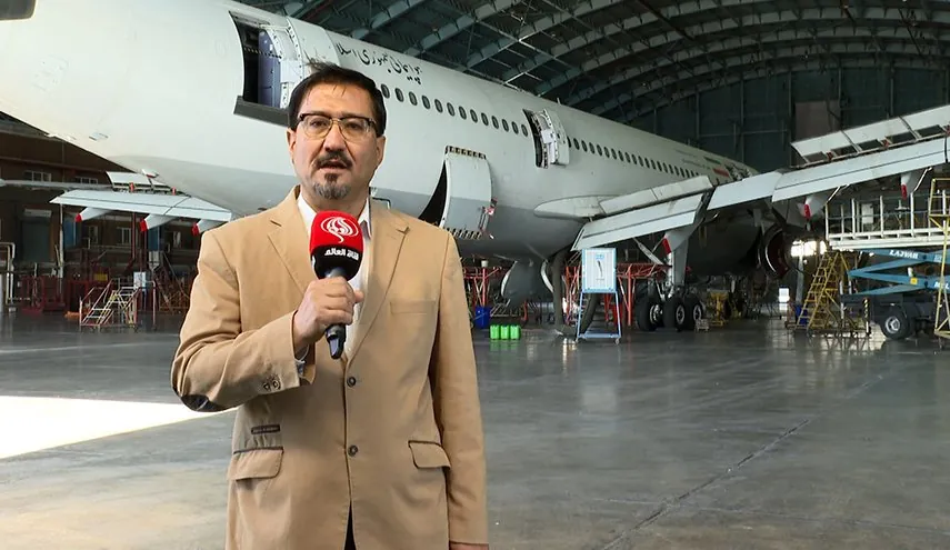 قدرات-فنية-متقدمة-وخبرة-إيرانية-عالية-في-صيانة-الطائرات-+-فيديو