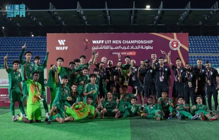 الأخضر-بطلاً-لكأس-لغرب-آسيا-تحت-17-سنة