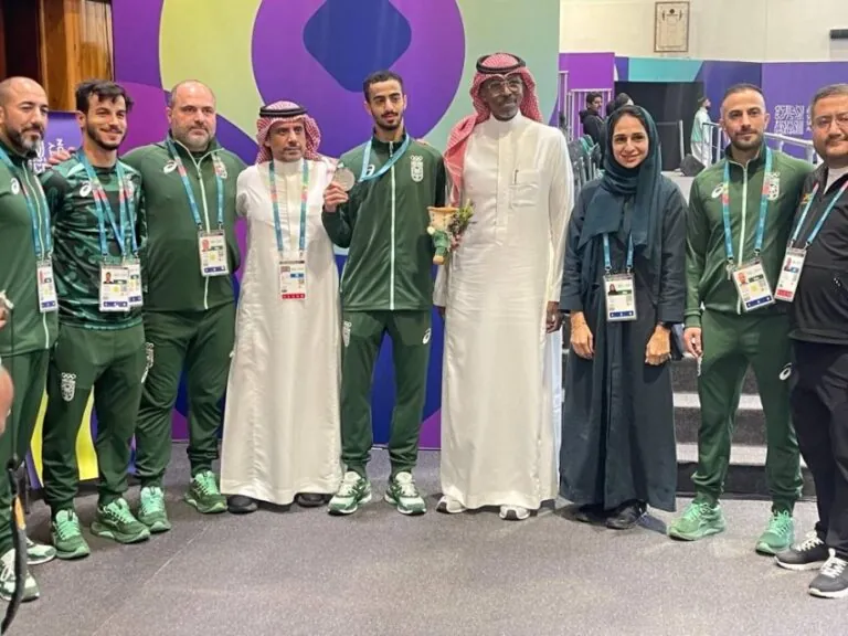 عبدالله-المشرف-يعانق-فضية-التايكوندو-في-دورة-ألعاب-التضامن-الإسلامي