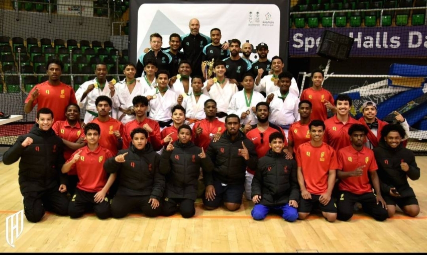 القادسية-بطل-الشرقية-للجودو-بـ-18-ميدالية