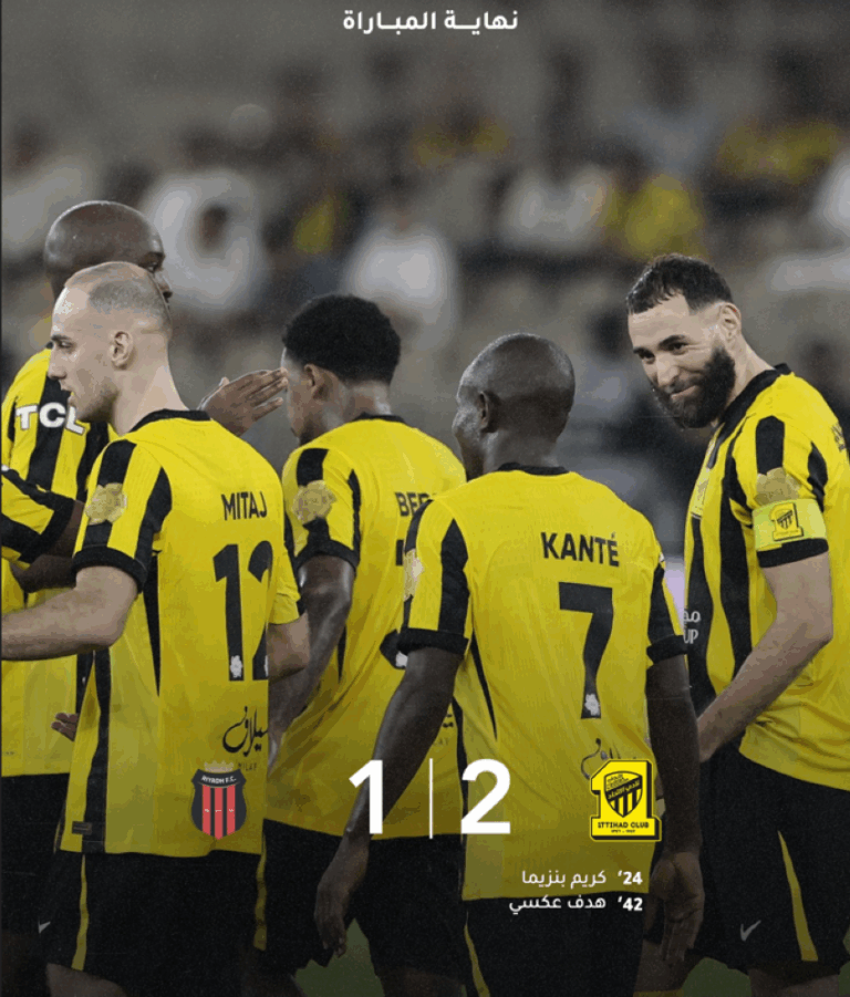 الاتحاد-يتغلّب-على-الرياض-بهدفين-في-الجولة-التاسعة-من-الدوري-السعودي-للمحترفين