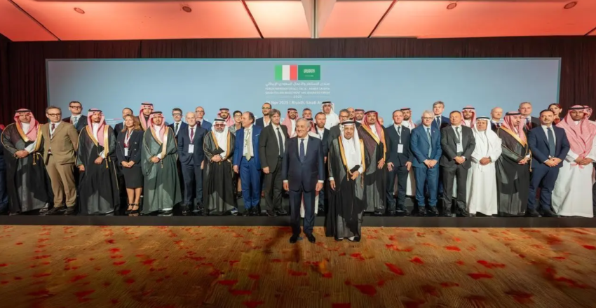 انعقاد-منتدى-الاستثمار-والأعمال-السعودي-–-الإيطالي-في-الرياض