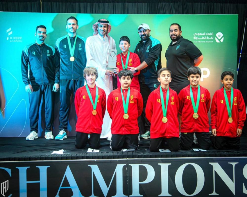 براعم-القادسية-أبطال-كأس-كرة-الطاولة