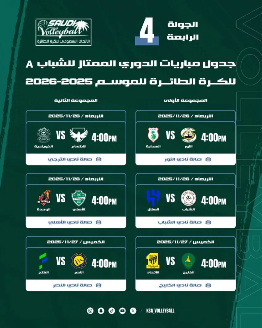 غدًا-انطلاق-منافسات-الجولة-الثالثة-لـممتاز-اليد-للشباب