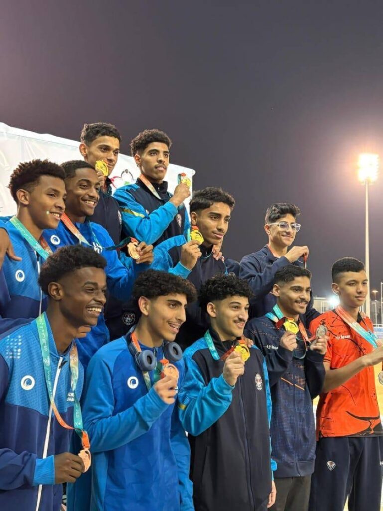 نادي-العدالة-يتألق-في-الملتقى-التأهيلي-الأول-لألعاب-القوى-بالقطيف