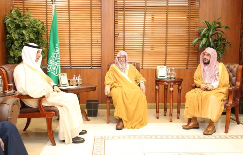 المفتي-يستقبل-رئيس-الإذاعة-والتلفزيون