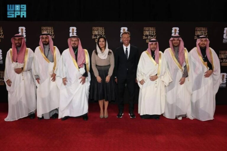 سفيرة-المملكة-لدى-الولايات-المتحدة-تحضر-قرعة-كأس-العالم